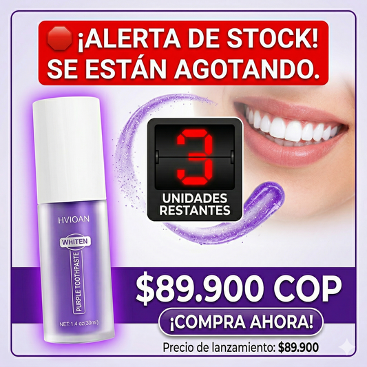 Purple Toothpaste Gel