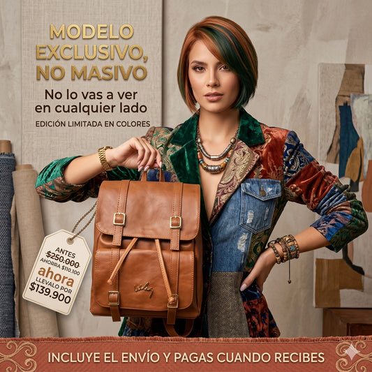 MORRAL DAMA CUERO VLZ SAHARA